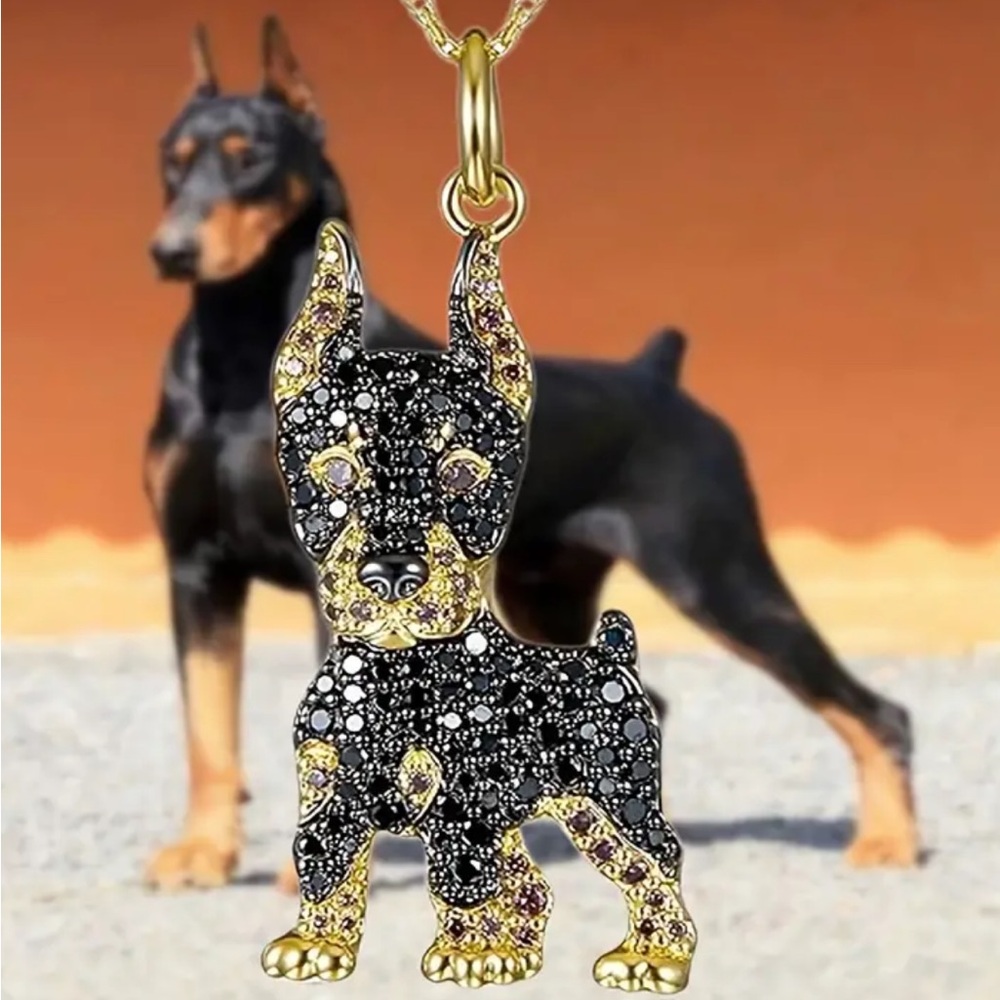 Doberman Necklace